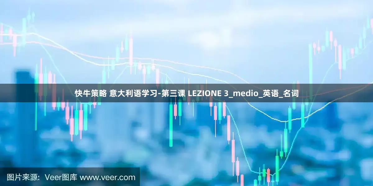 快牛策略 意大利语学习-第三课 LEZIONE 3_medio_英语_名词